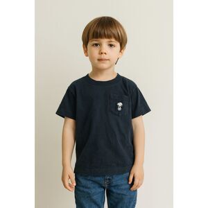 Kaws x Peanuts x Uniqlo Black Snoopy T Shirt Tee Top   Kids Size 5-6 years